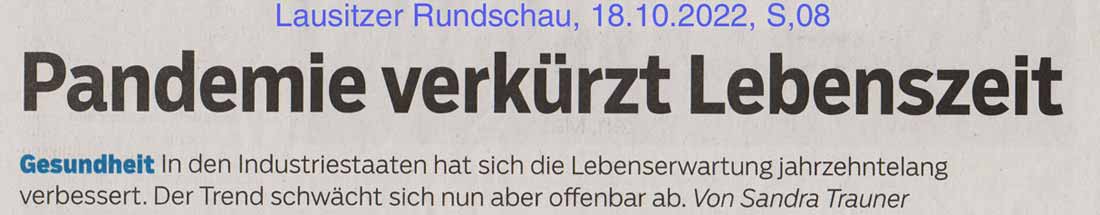 Lausitzer Rundschau 18.10.2022