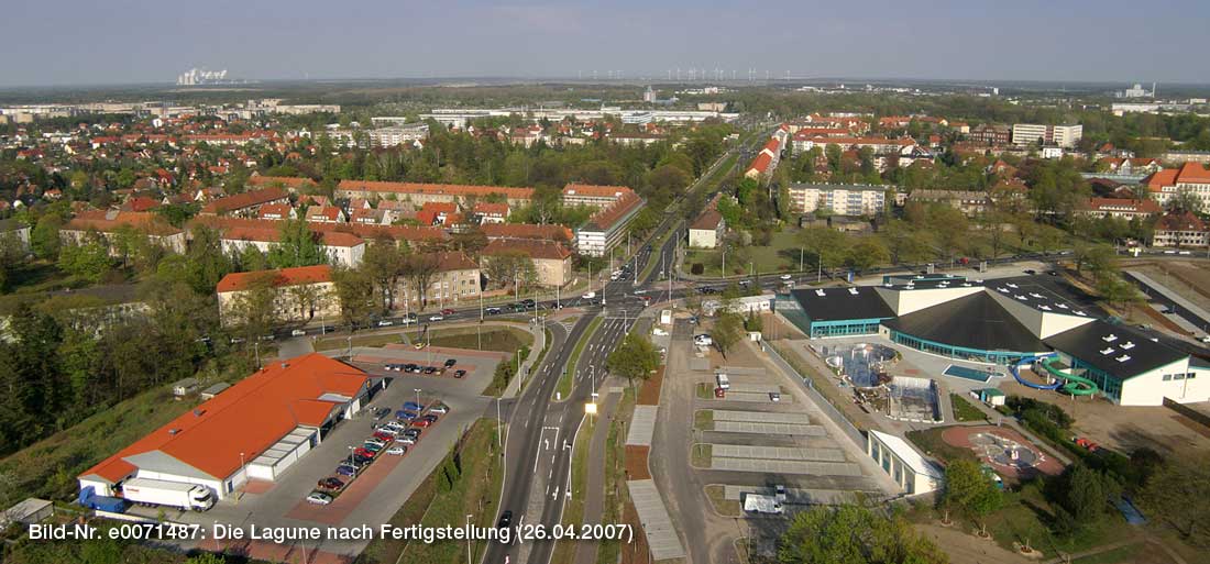 Die Lagune kurz vor der Eröffnung (26.04.2007)