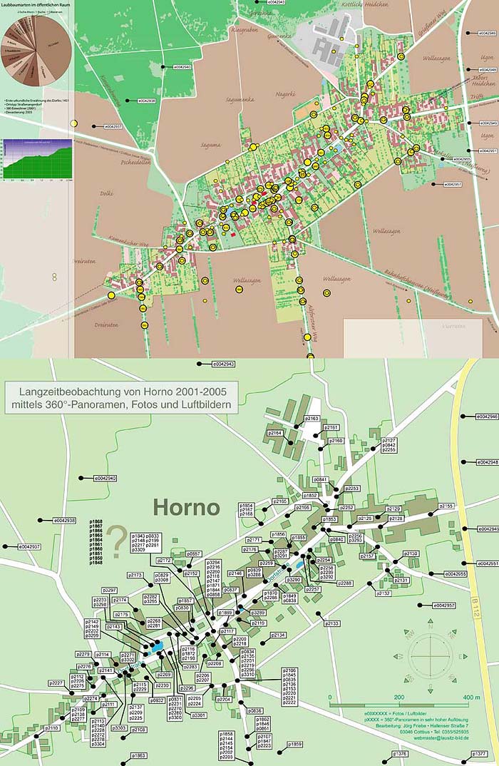 das devastierte Lausitzer Dorf Horno