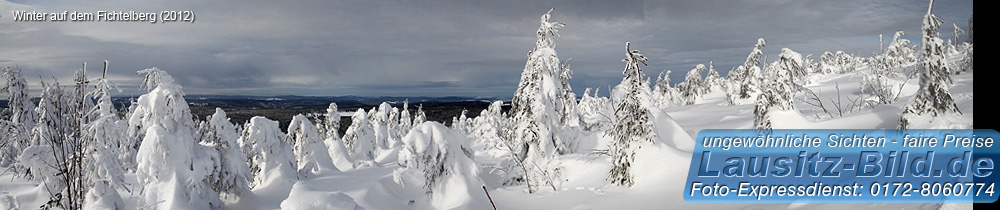 Winter auf dem Fichtelberg