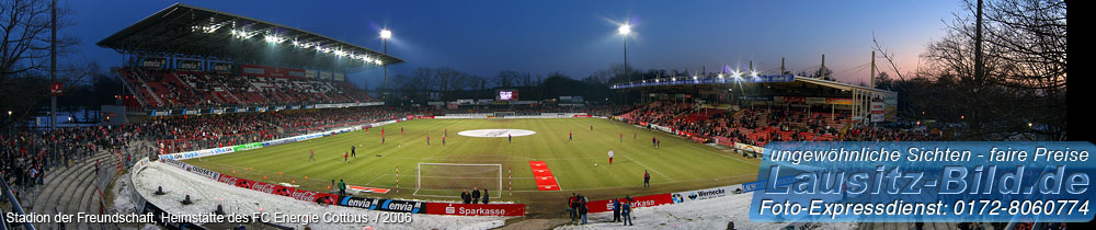 Stadion der Freundschaft in Cottbus