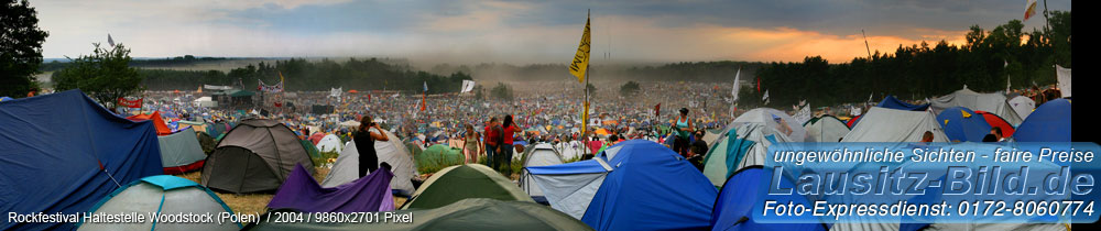 Rockfestival Haltestelle Woodstock
