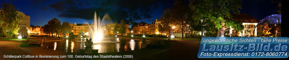 Panorama Schillerplatz Cottbus