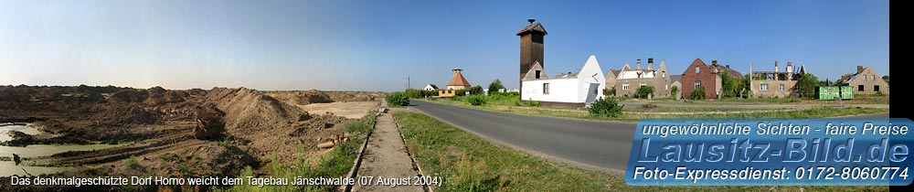 Devastierung des Dorfes Horno 